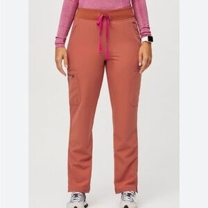 Figs High Waisted Yola Skinny Scrub Pants size S
